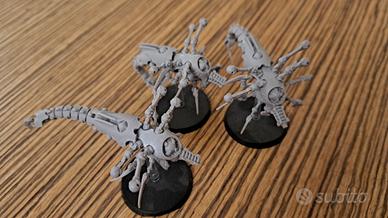 3x necrons acanthrites forgeworld warhammer