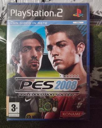 Pes 2008 playstation 2 nuovo 