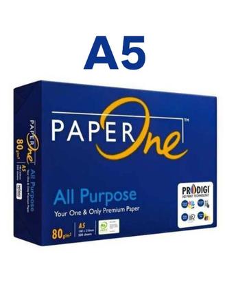 risme di carta A5 80gr risma da 500fg ultra bianca