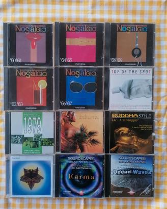 Lotto 12 CD Nostalgia + vari