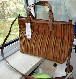 Borsa in similpelle velluto marca lookat