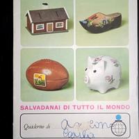 Quaderno scolastico cassa di risparmio anni 70 