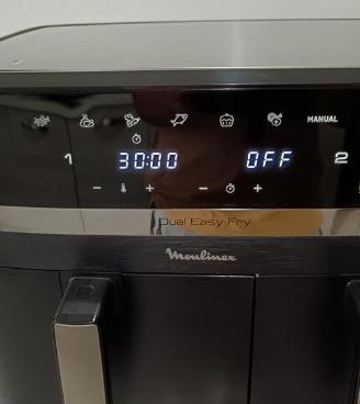Friggitrice ad Aria 11 Litri Moulinex Dual Easy Fr
