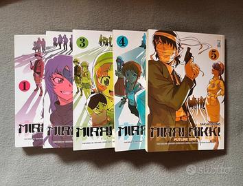manga Mirai Nikki 5 volumi