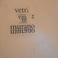 Lampadario grande vetro di murano