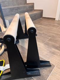 Parallele corpo libero piu anelli