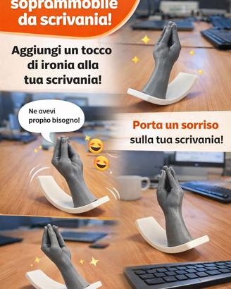 Soprammobile da scrivania scherzoso