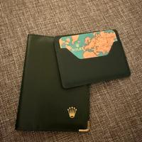 Porta passaporto e carta di credito original Rolex