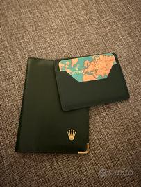 Porta passaporto e carta di credito original Rolex