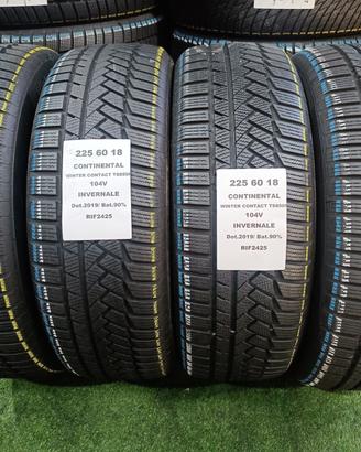 4 GOMME 225 60 18 CONTINENTAL RIF2425