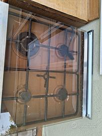 Cucina a gas 4 fuochi re