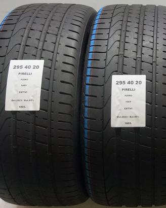 2 GOMME 295 40 20 PIRELLI A1803