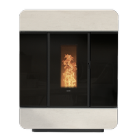 STUFA A PELLET AD ARIA IN PIETRA NATURALE