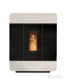 STUFA A PELLET AD ARIA IN PIETRA NATURALE