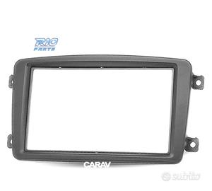CORNICE NERA RADIO 2-DIN MERCEDES CLASSE-C W203 CL