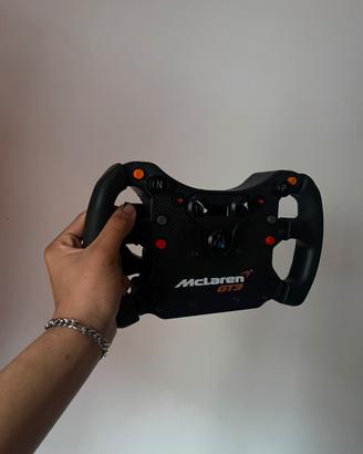 Volante GT3 Fanatec Mclaren qr1 metallo