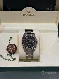 Rolex datejust 116200 - dial black - RRR