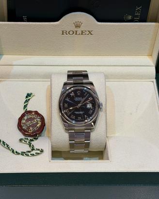 Rolex datejust 116200 - dial black - RRR