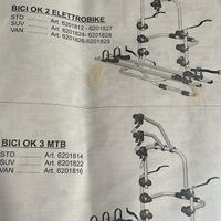 Porta e-Bike 2 posti fabbri