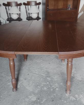 Tavolo rotondo allungabile