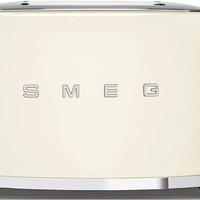 Nuovo -Smeg, Tostapane 2x2 TSF01CREU.Crema