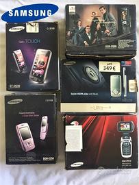 Collezione di 92 telefoni cellulari Vintage