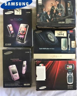 Collezione di 92 telefoni cellulari Vintage