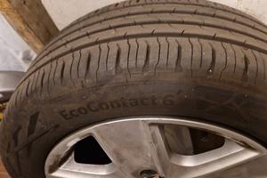 4 Pneumatici Continental + 4 cerchi 