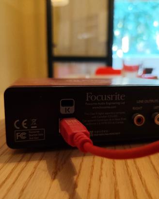 Focursite Scarlet Solo 