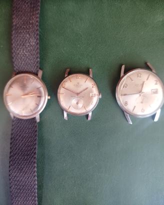 Lotto 3 Orologi Vintage Pryngeps, Astor, Hike