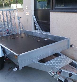Carrello trasporto macchine operatrici cingoli ecc