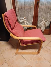 Poltrona Ikea completa di imbottitura