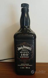 Bottiglia vuota Jack Daniel's 160 anniversario