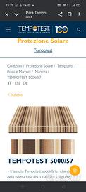 tenda da sole tempotest