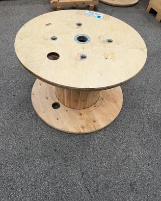 Bobine in legno x tavolini da giardino