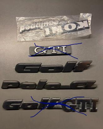Stemmi Auto VW Golf GTI Polo