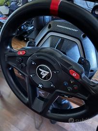 Simulatore di guida thrustmaster+2pedaliere+cambio