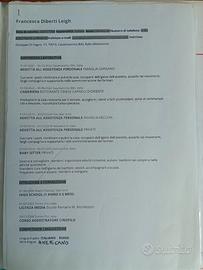 Pulizie domestiche oh badante part time