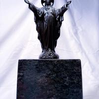 Statua Sacro Cuore di Gesù in bronzo