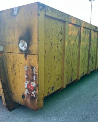 CONTAINER SCARRABILE USATO A CIELO APERTO