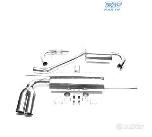 IMPIANTO DI SCARICO PER VOLKSWAGEN VW GOLF V GTI, 