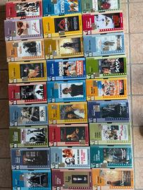 Video cassette vhs collezione corriere della sera