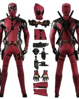 Costume Cosplay Deadpool Wade Wilson Nuovo