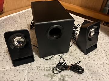 Casse audio con subwoofer