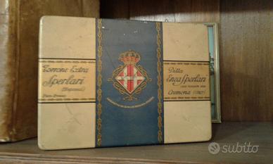antica scatola di latta 