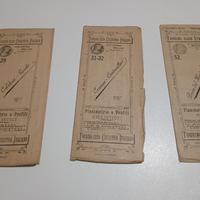 3 mappe Touring Club Italiano, anno 1901