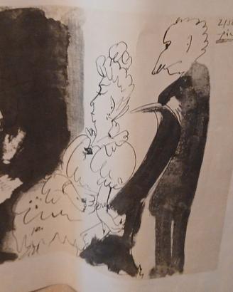 Litografia firmata Picasso