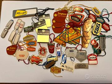 Cartellini orologi vintage