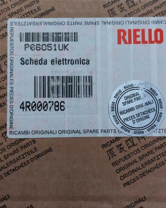 scheda riello 
