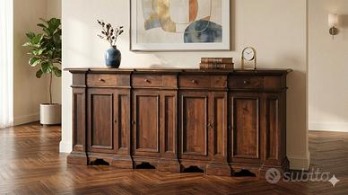 Splendida credenza classica - buffet a 4 ante